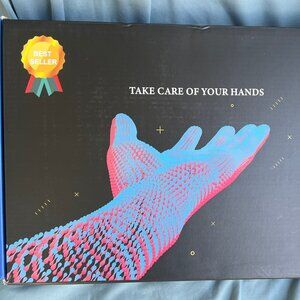 Hand Rehabilitation Robot Gloves for Finger Hemiplegia Recovery Trainer Left M